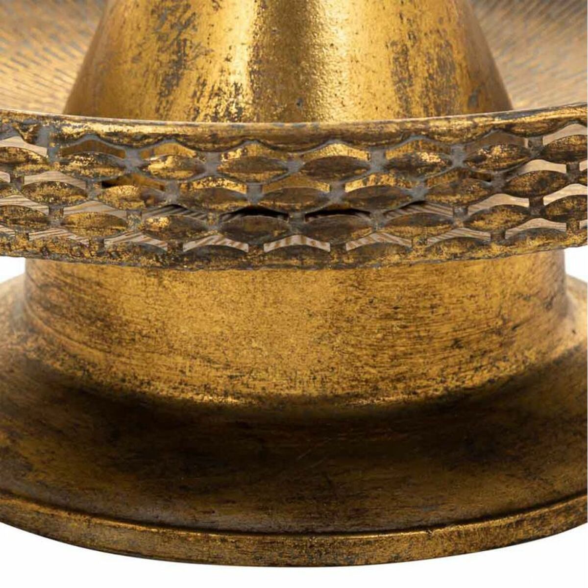 Bordsdekoration Alexandra House Living Guld Järn 39 x 43 x 39 cm - 5