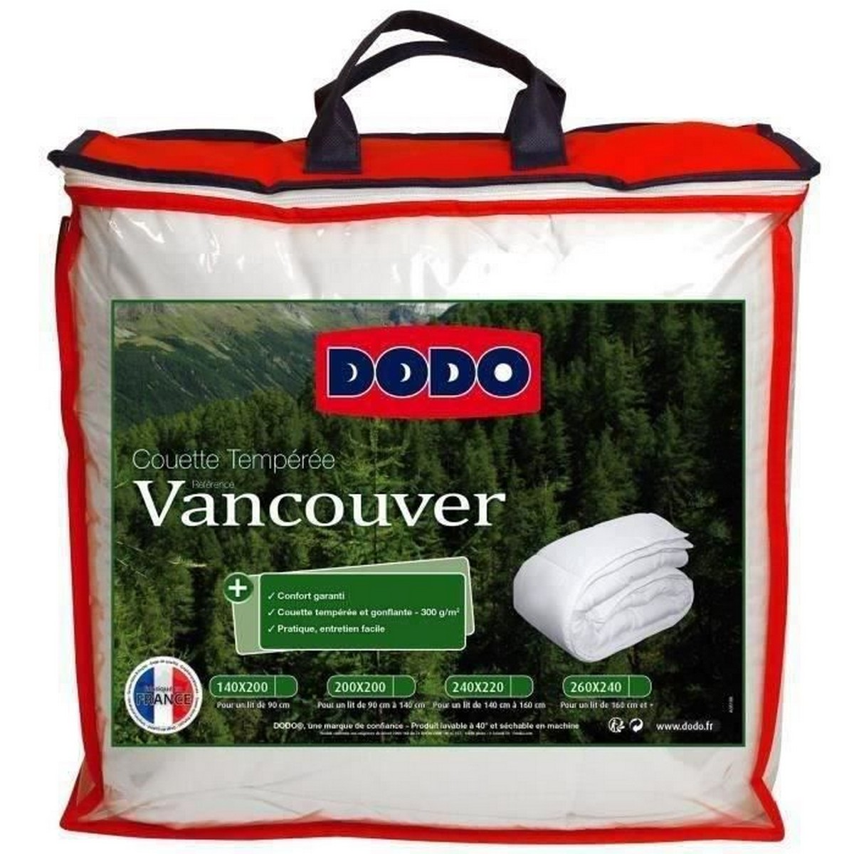 Täcke DODO Vancouver  Vit 200 x 200 cm - 4