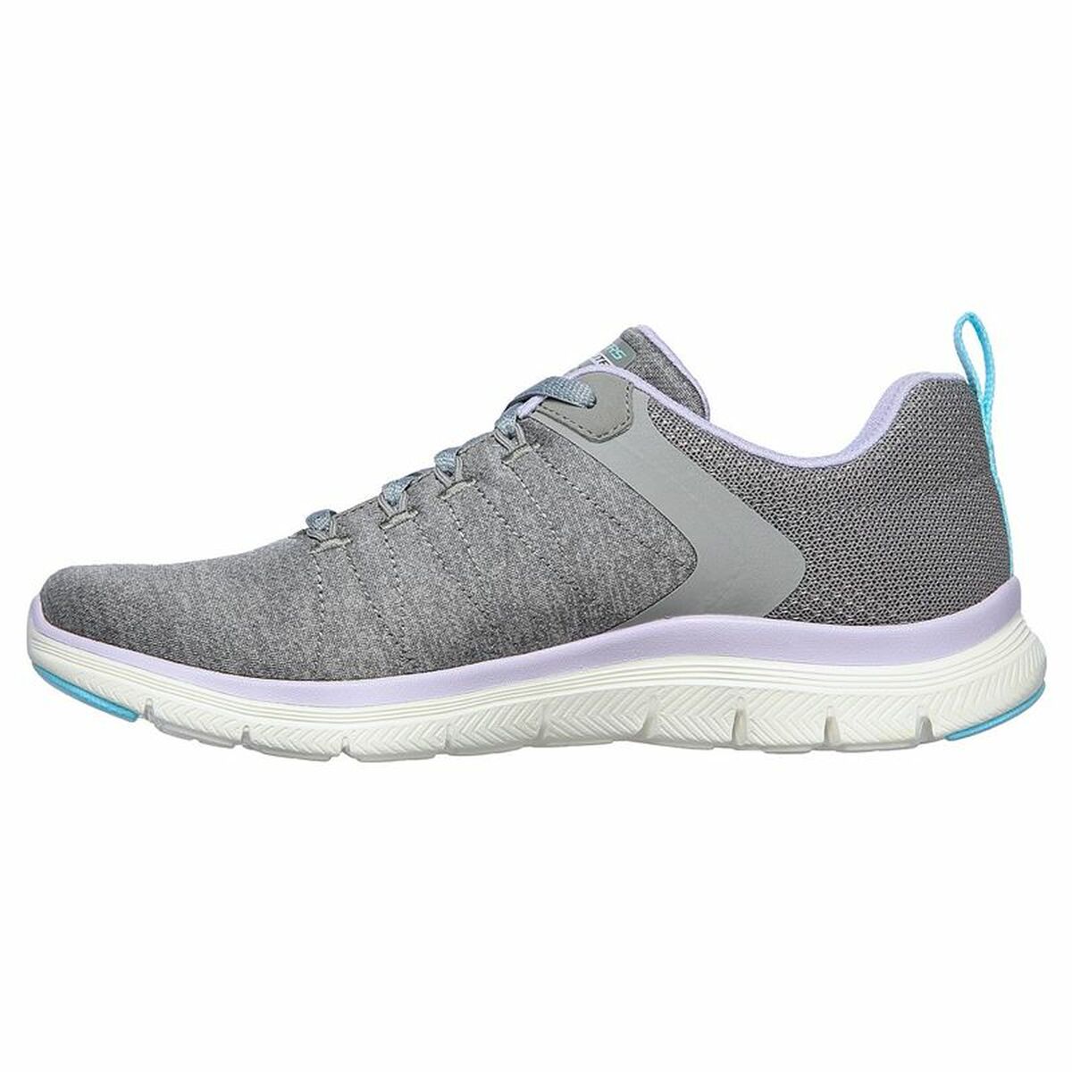 Gymnastiksko, Dam Skechers Flex Appeal 4.0 Grå - 4