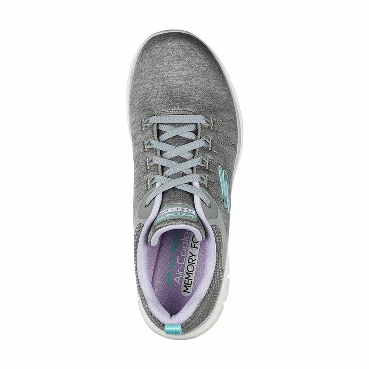 Gymnastiksko, Dam Skechers Flex Appeal 4.0 Grå - 7