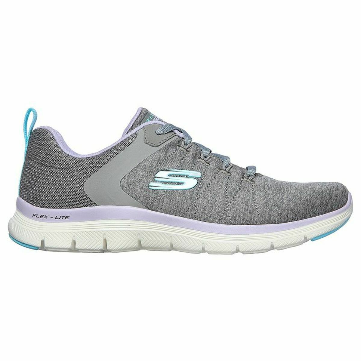Gymnastiksko, Dam Skechers Flex Appeal 4.0 Grå - 5
