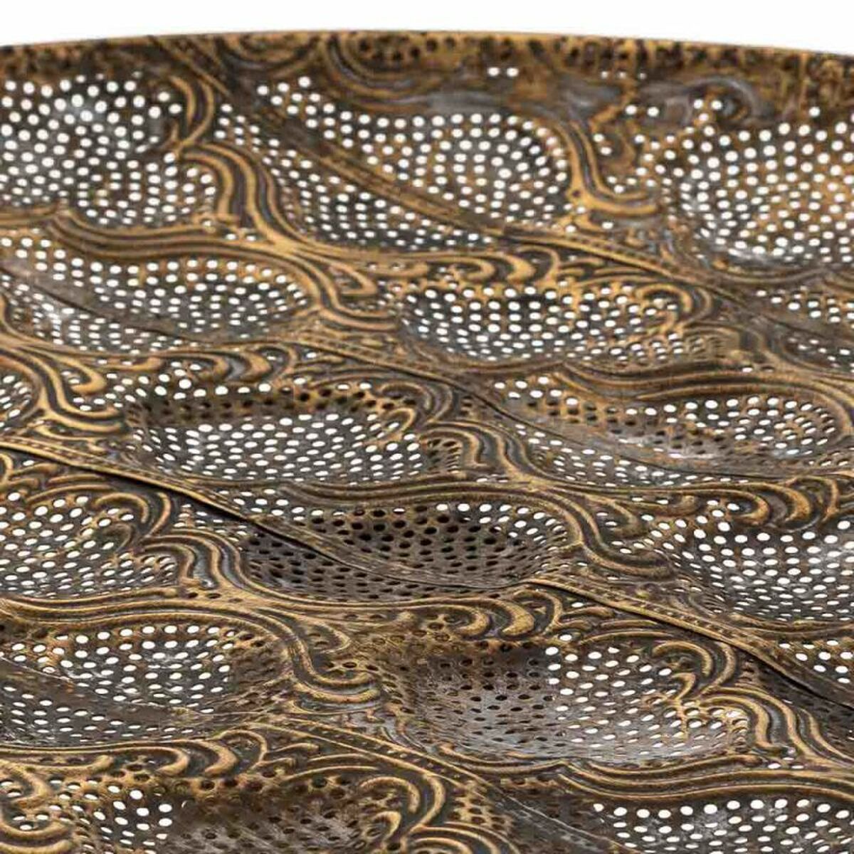Bordsdekoration Alexandra House Living Guld Järn 48 x 15 x 48 cm - 4