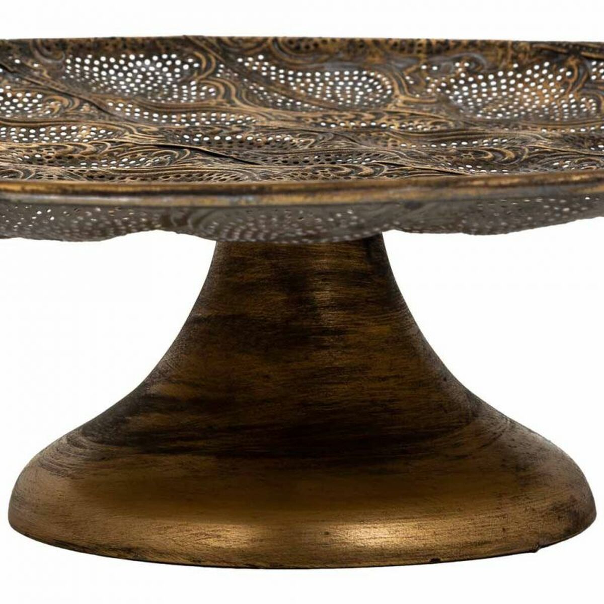 Bordsdekoration Alexandra House Living Guld Järn 48 x 15 x 48 cm - 5