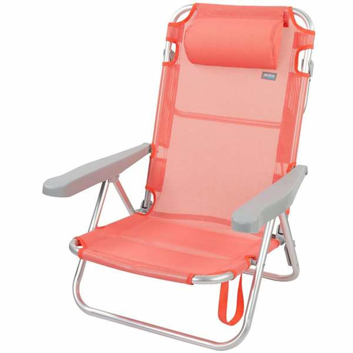Hopfällbar Stol Aktive Flamingo Rosa 48 x 46 x 84 cm 47 x 63 x 99 cm Strand Kudde Förvaringspåse Underlägg - 10