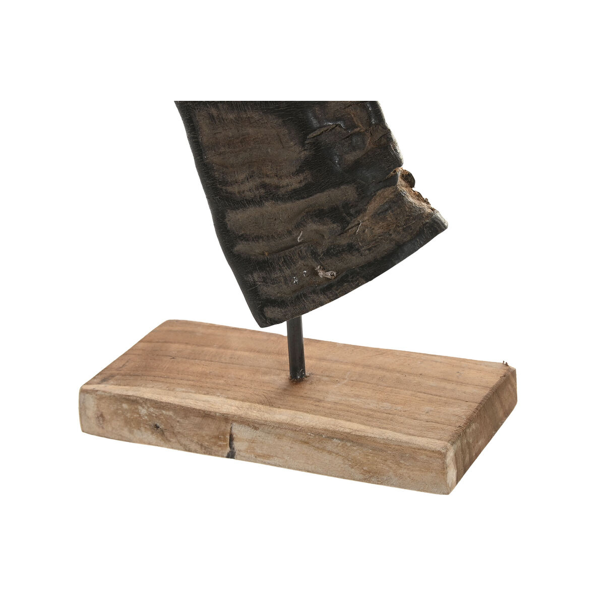 Prydnadsfigur Home ESPRIT Svart Naturell 20 x 11 x 65 cm - 2