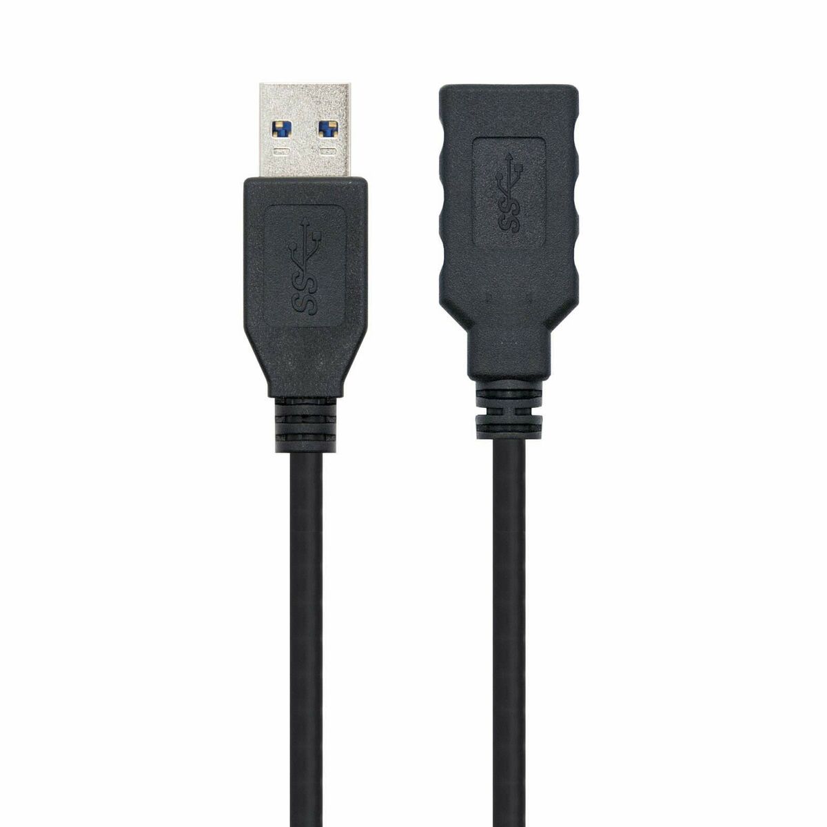 USB-kabel NANOCABLE 10.01.0901-BK Svart