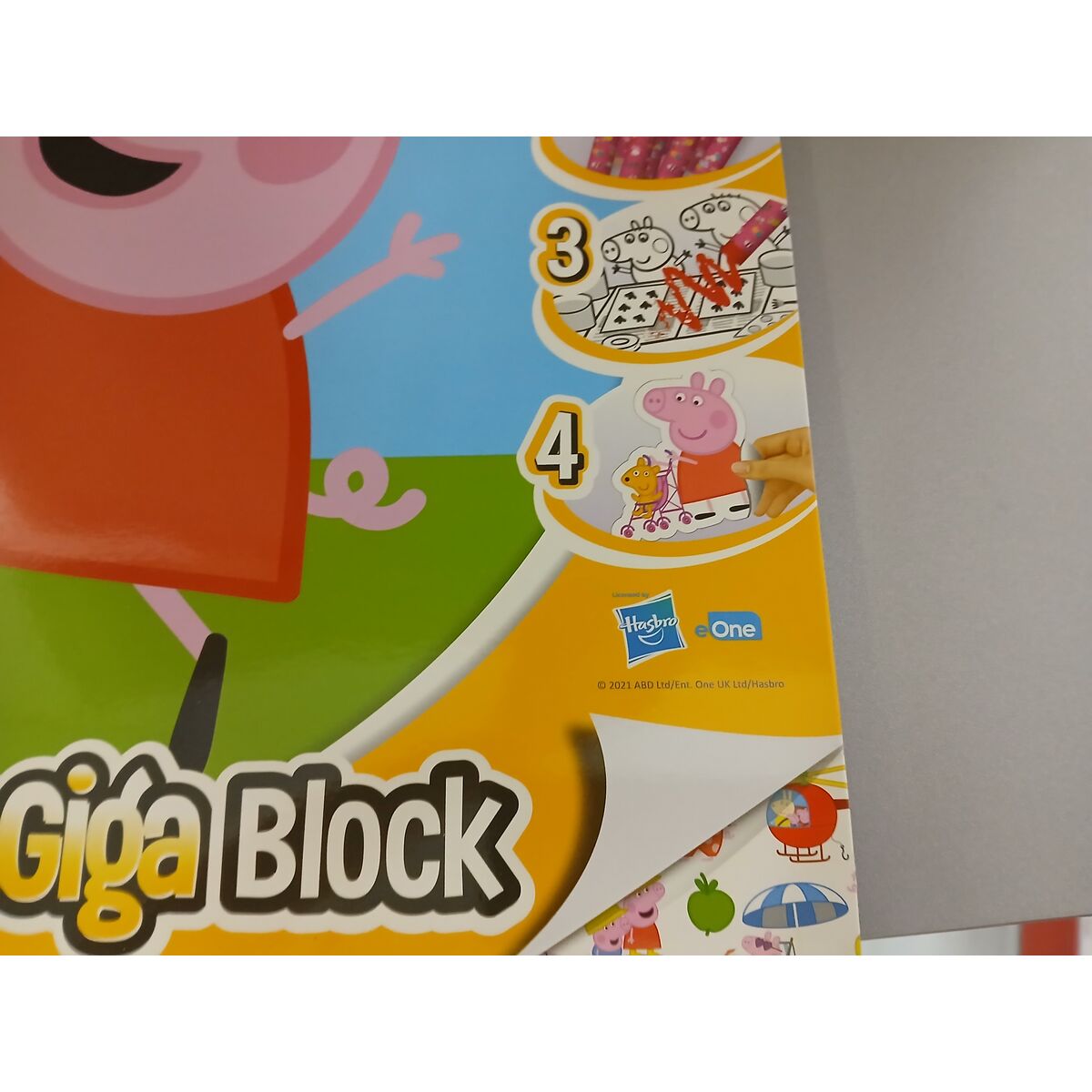 Målarbilder Peppa Pig Klistermärken 4-i-1 - 5
