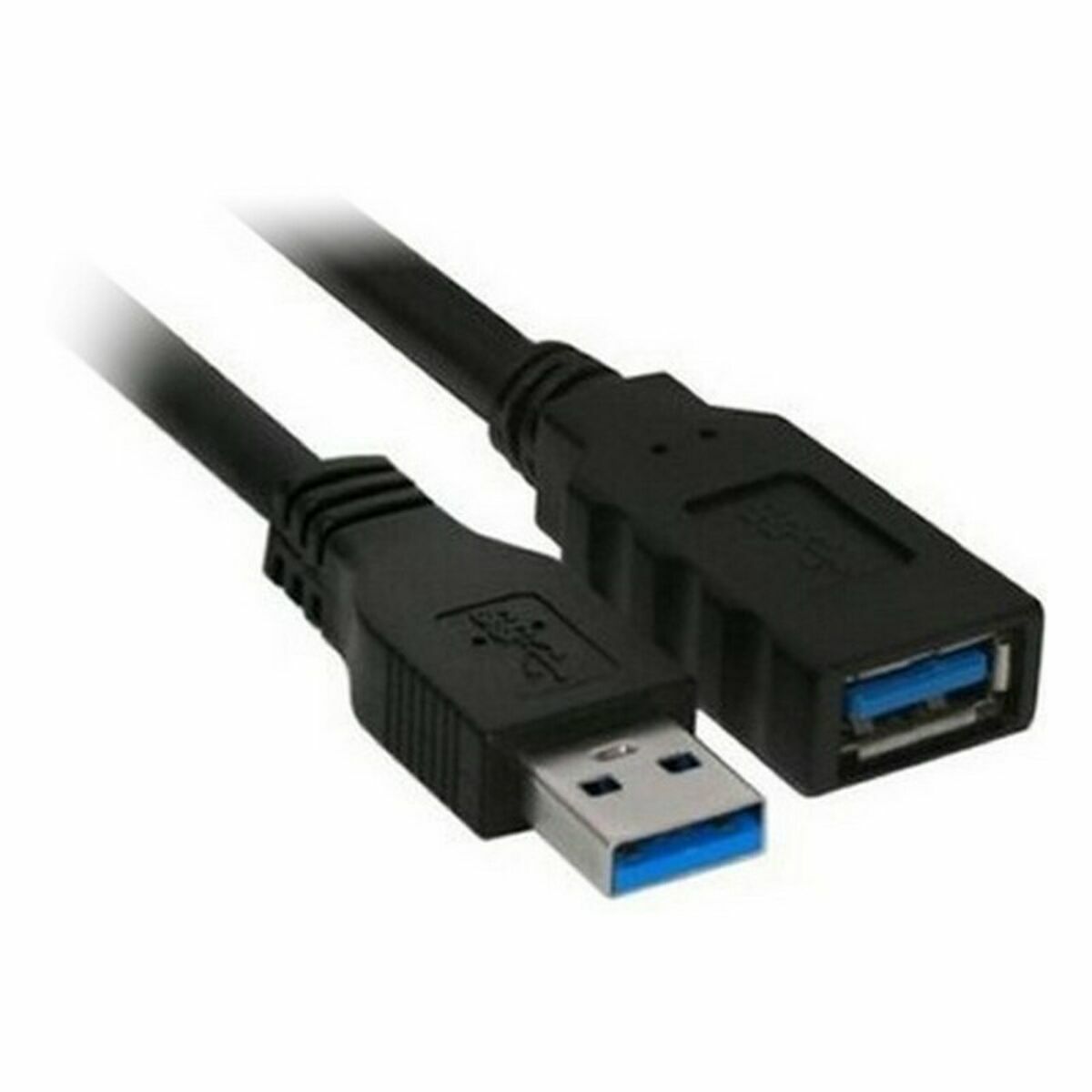 USB 3.0 A till USB A Kabel NANOCABLE 10.01.0902BK 2 m Svart - 2
