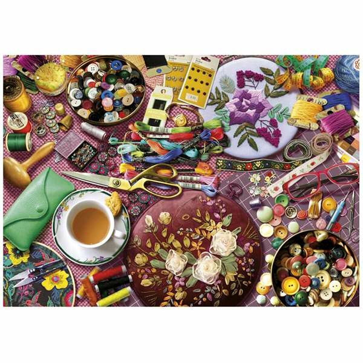 Pussel Educa The Sewing Table - 3