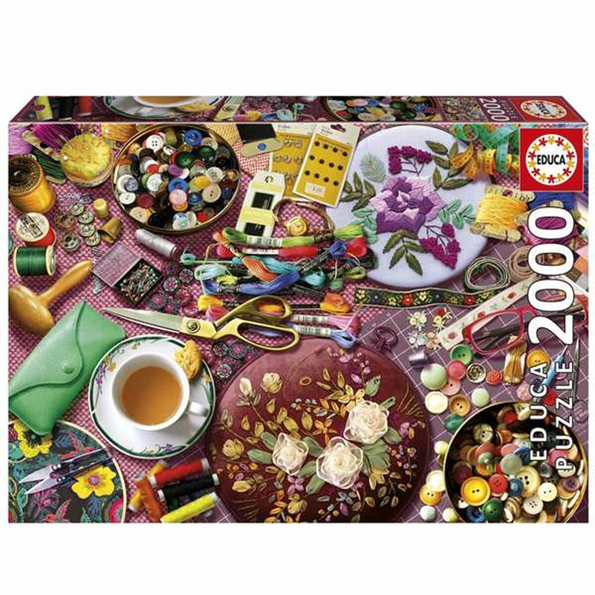 Pussel Educa The Sewing Table - 2