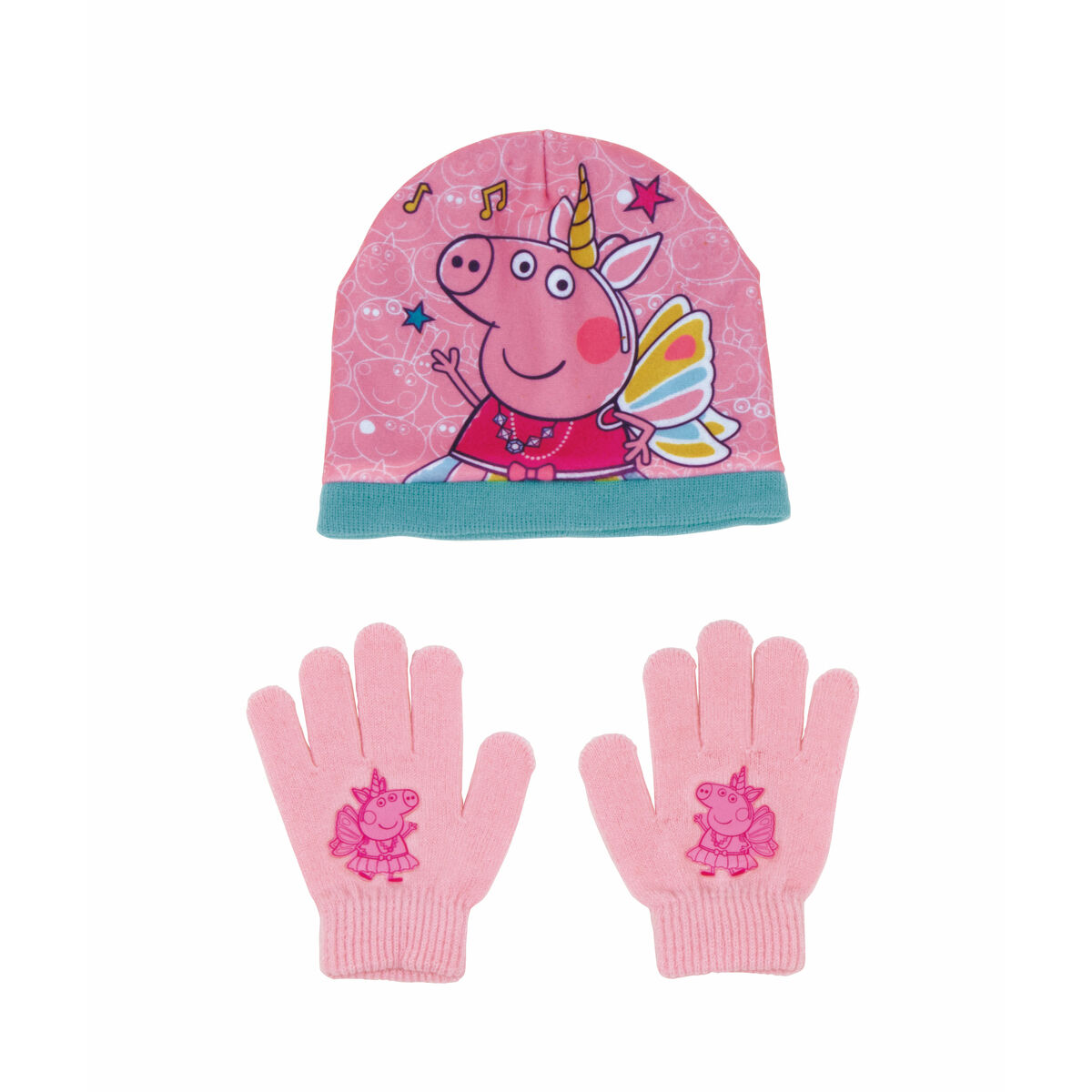 Mössor och handskar Peppa Pig Cosy corner Rosa - 2