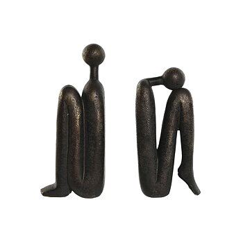 Könyvtámasz Home ESPRIT Harts 9 x 5,2 x 22,5 cm