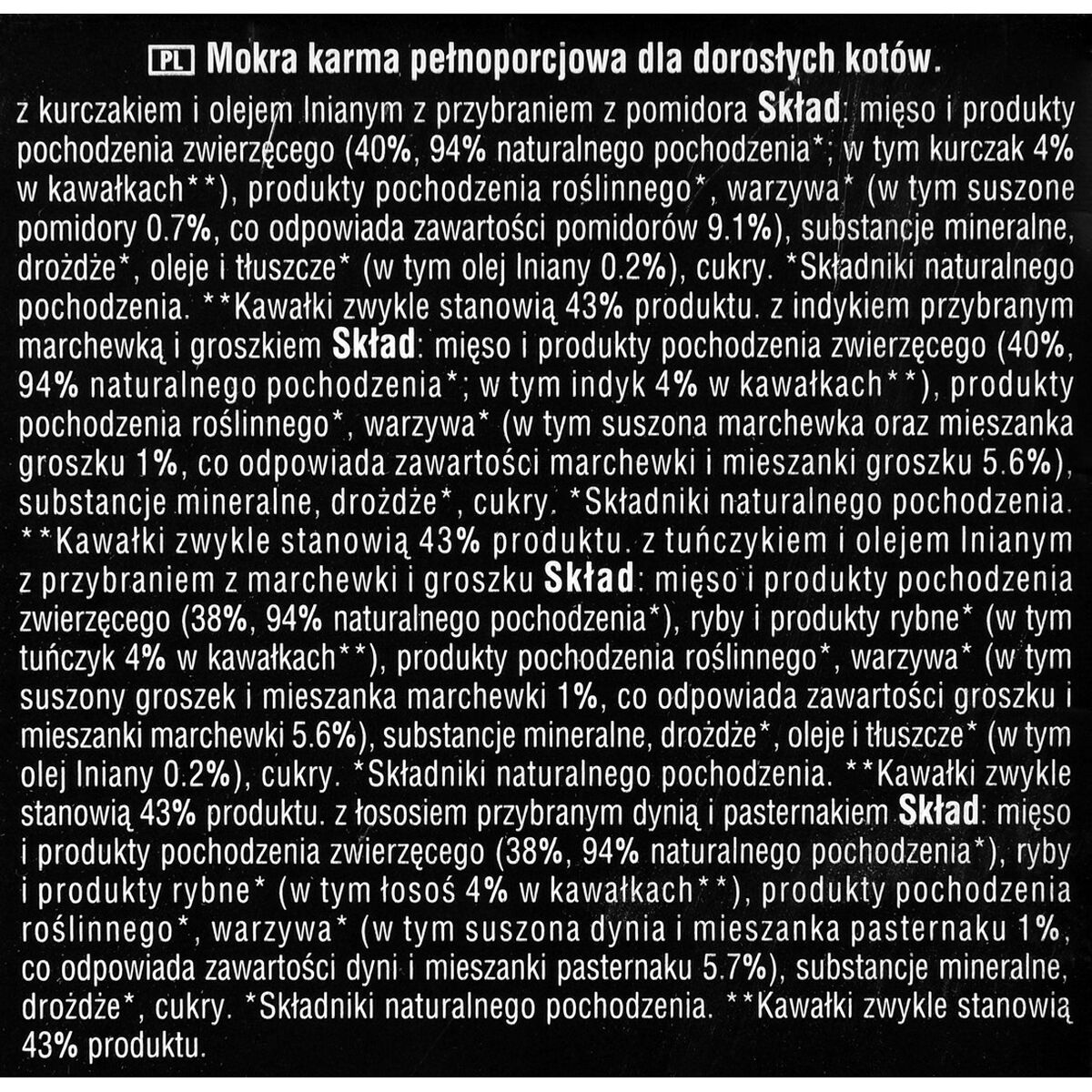 Kattmat Sheba Nature's Collection Mix Kyckling Lax Tonfisk Kalkon 40 x 85 g - 2