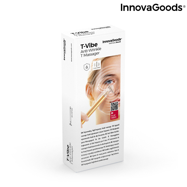 Energigivande ansiktsmassageapparat med hög frekvens T-Vibe InnovaGoods - 2