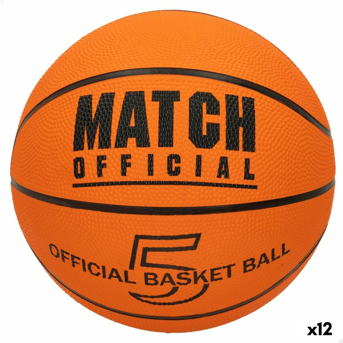 Basketboll Match 5 Ø 22 cm 12 antal - 3