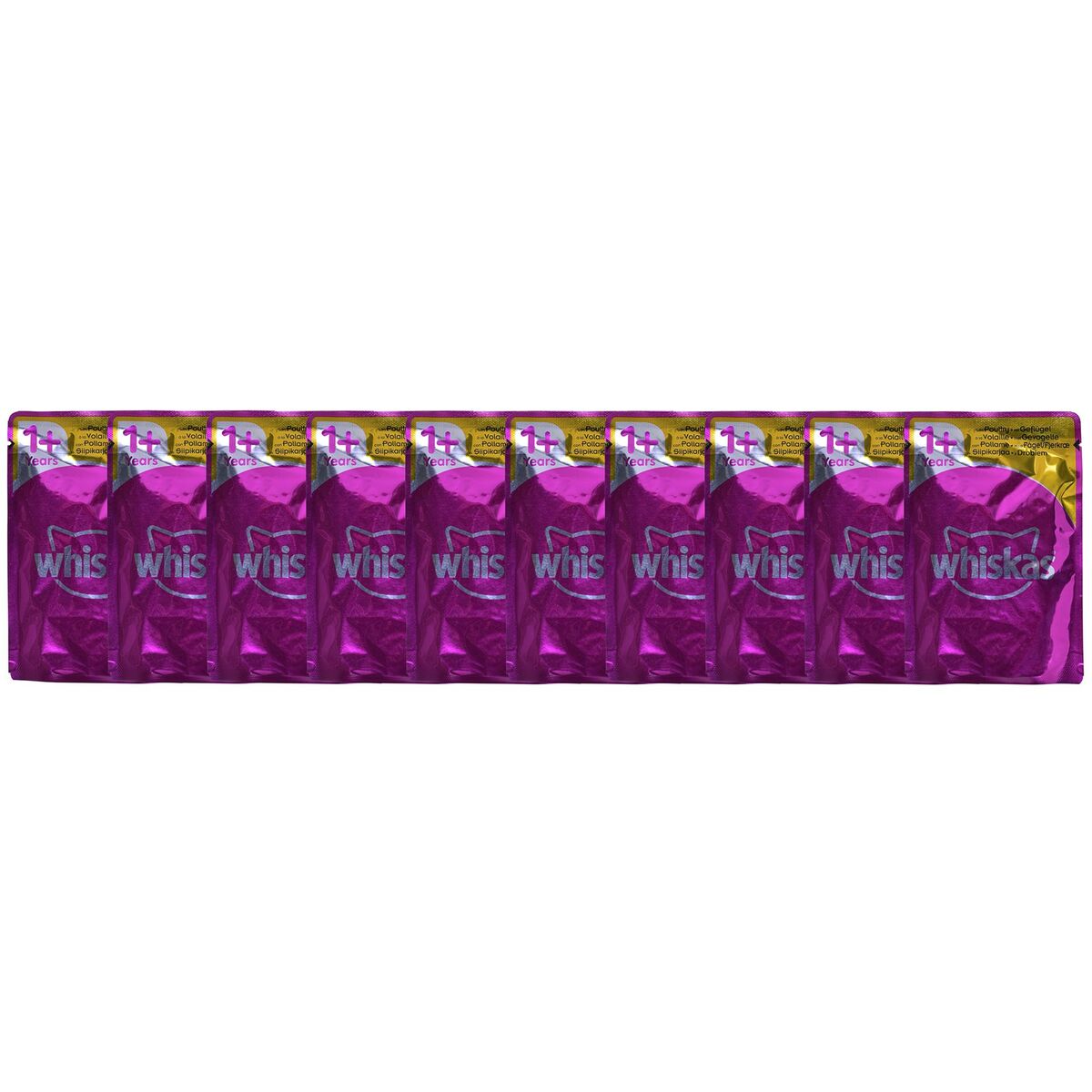 Kattmat Whiskas Pure Delight Kyckling Kalkon Anka Fåglar 40 x 85 g - 7