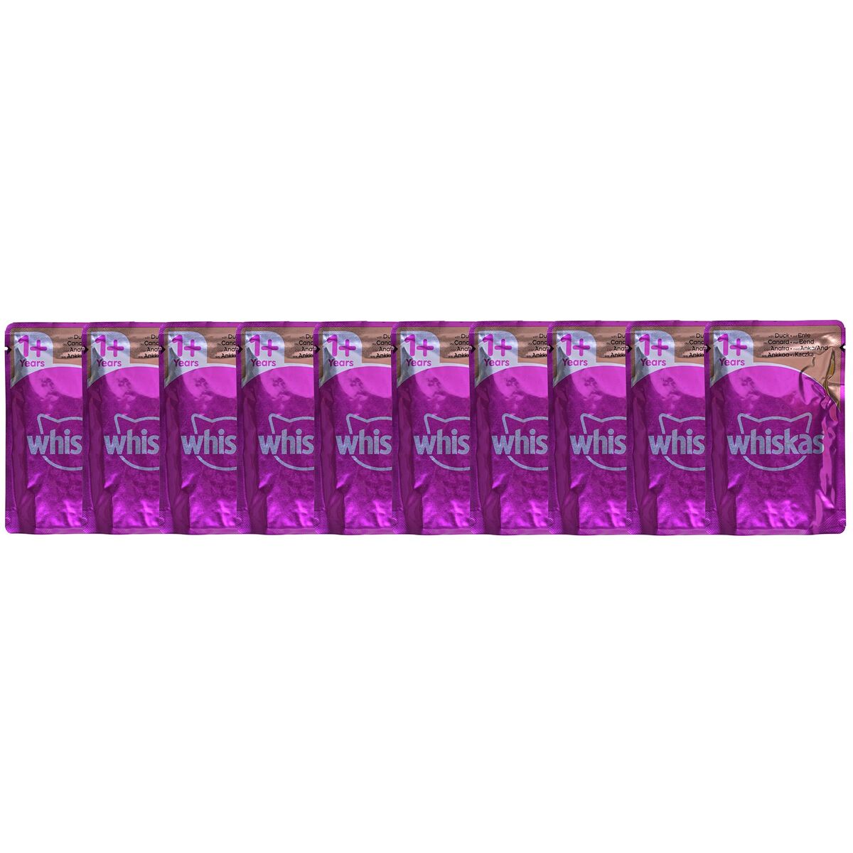 Kattmat Whiskas Pure Delight Kyckling Kalkon Anka Fåglar 40 x 85 g - 13