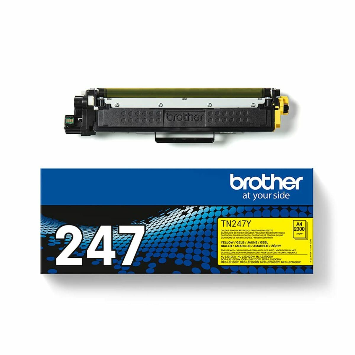 Original Toner Brother TN-247Y Gul - 2