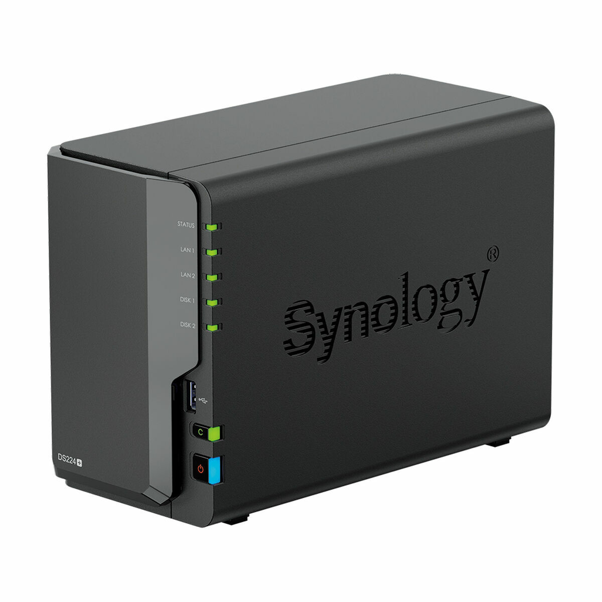 Nätlagringsenhet NAS Synology DS224+ Svart Intel Celeron Intel Celeron J4125 - 2