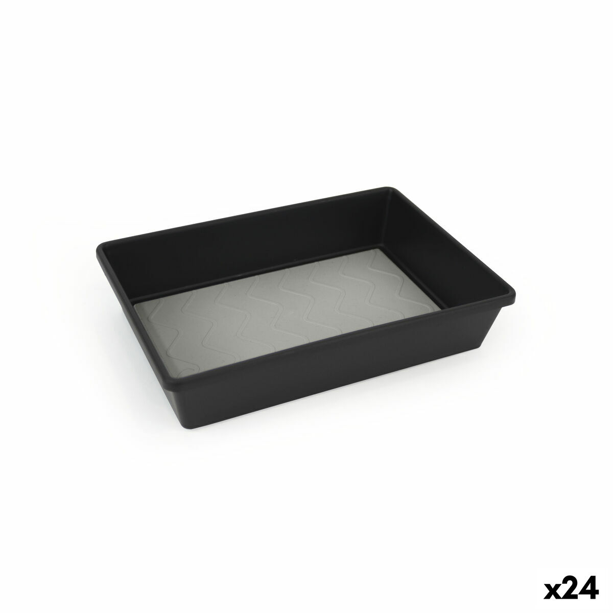 Lådförvaring Confortime 24,5 x 17 x 5 cm (24 antal)