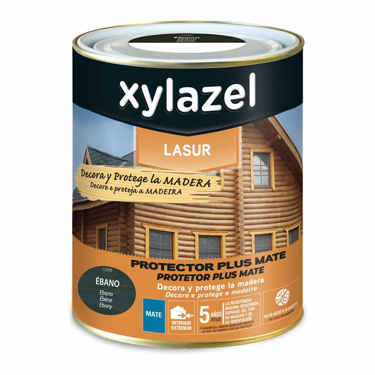 Lasur Xylazel Ebenholts Matt 250 ml