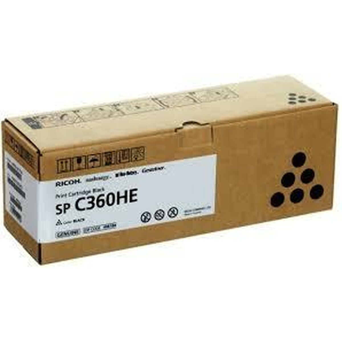 Toner Ricoh 408184 Svart - 2