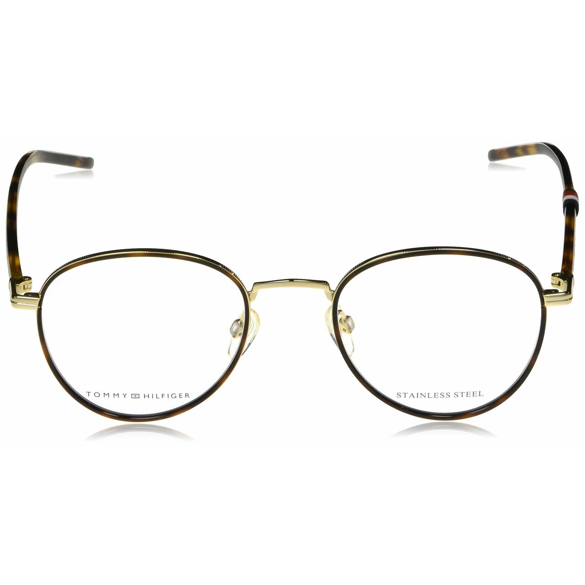 Glasögonbågar Tommy Hilfiger TH-1687 Gyllene Ø 50 mm - 4