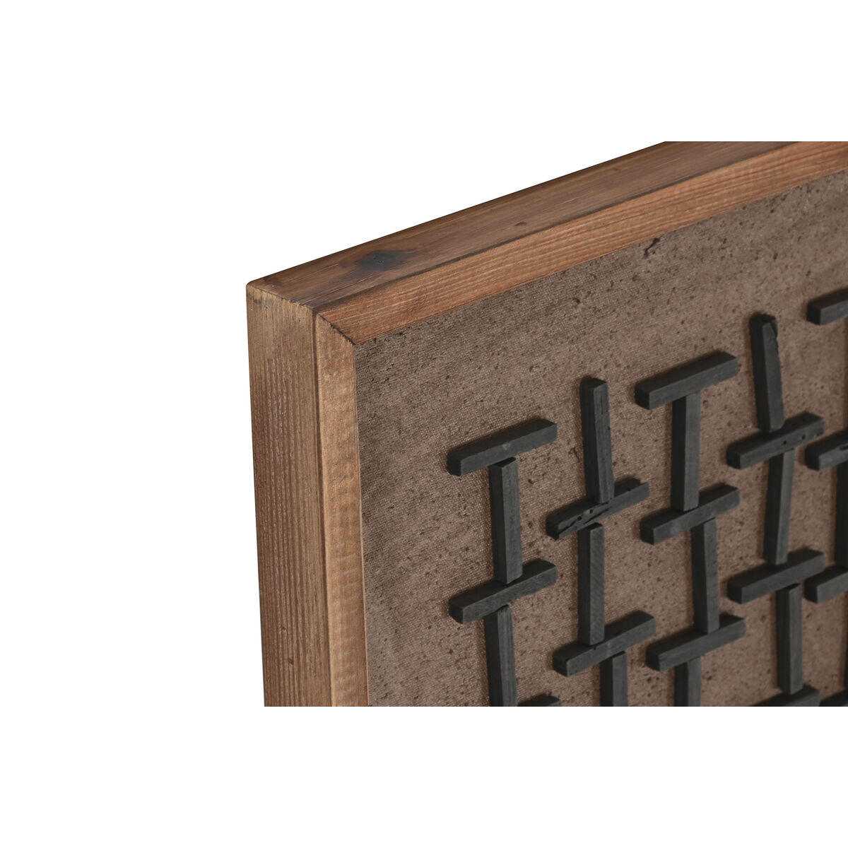 Tavla Home ESPRIT Furu Återvunnet Trä 44 x 8 x 44 cm 40,2 x 4 x 40,2 cm - 4