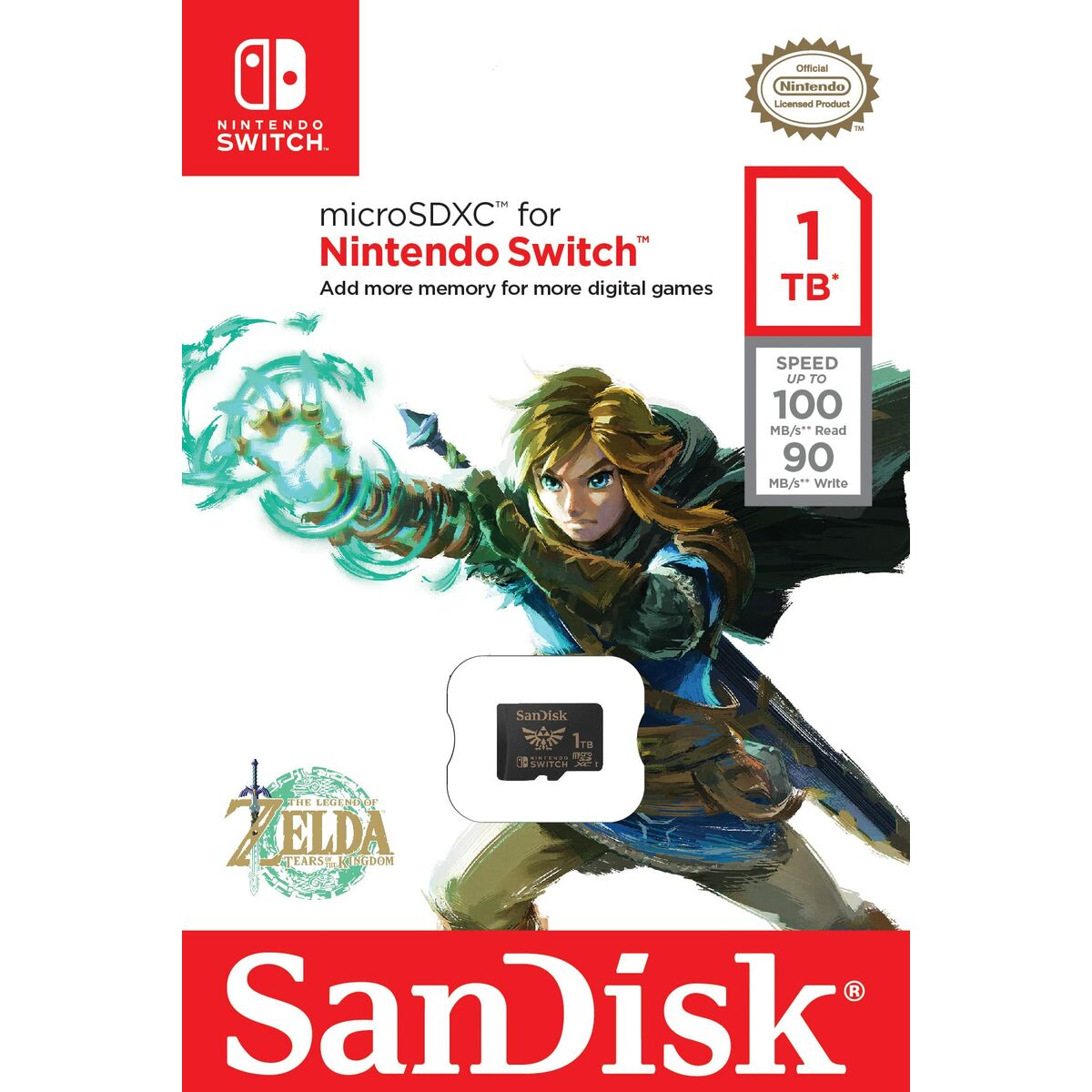 Minneskort Micro SDXC SanDisk SDSQXAO-1T00-GN6ZN 1 TB - 2