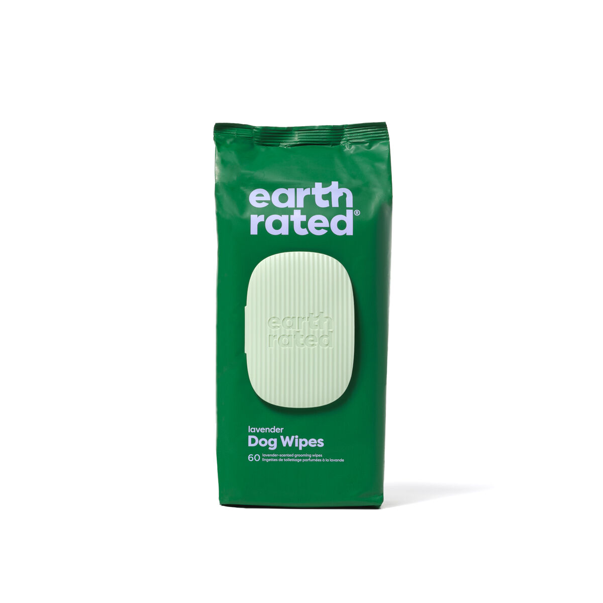 Våtservetter för husdjur Earth Rated Lavendel (60 Delar)