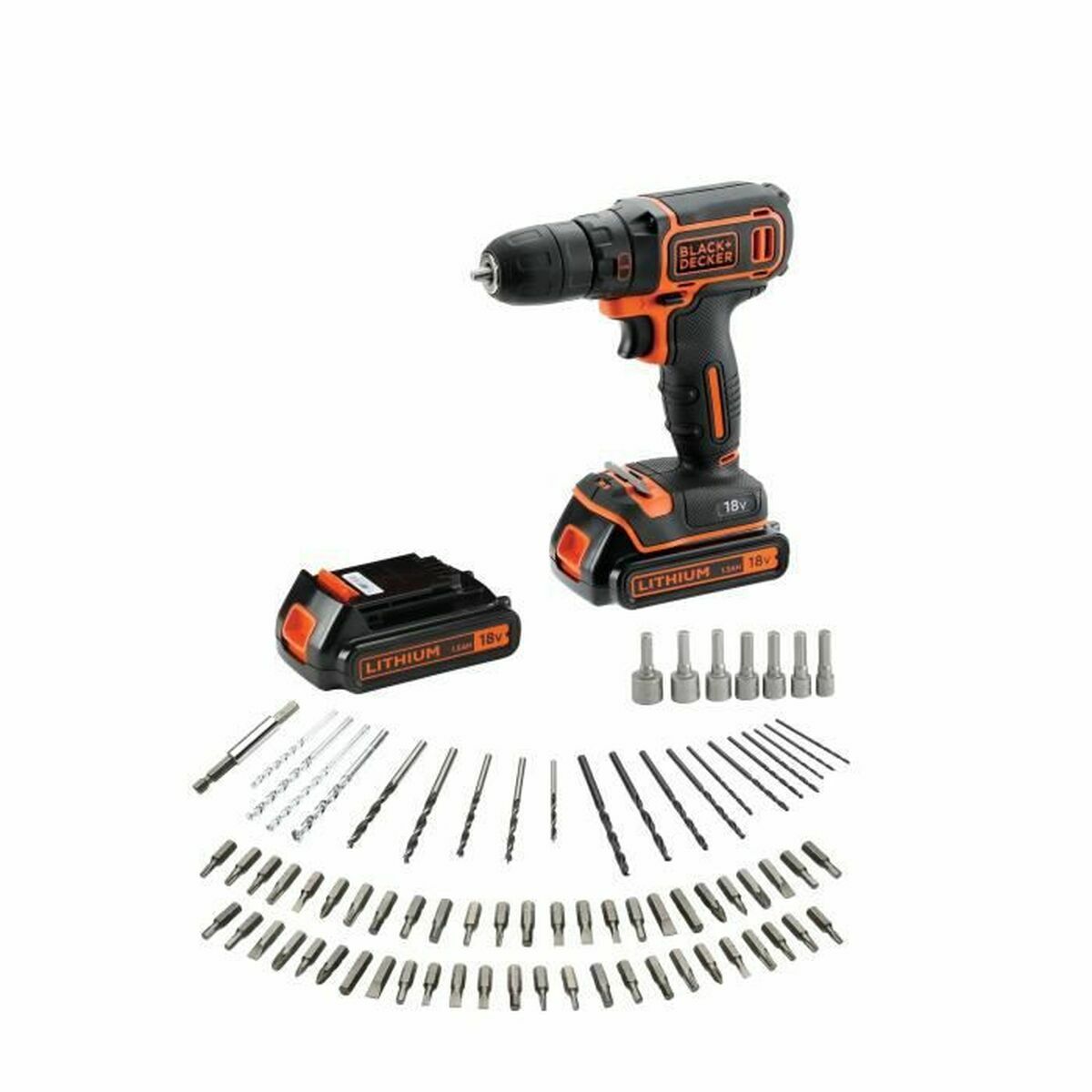 Elektrisk skruvmejsel Black & Decker CDC18BAFC-QW - 4