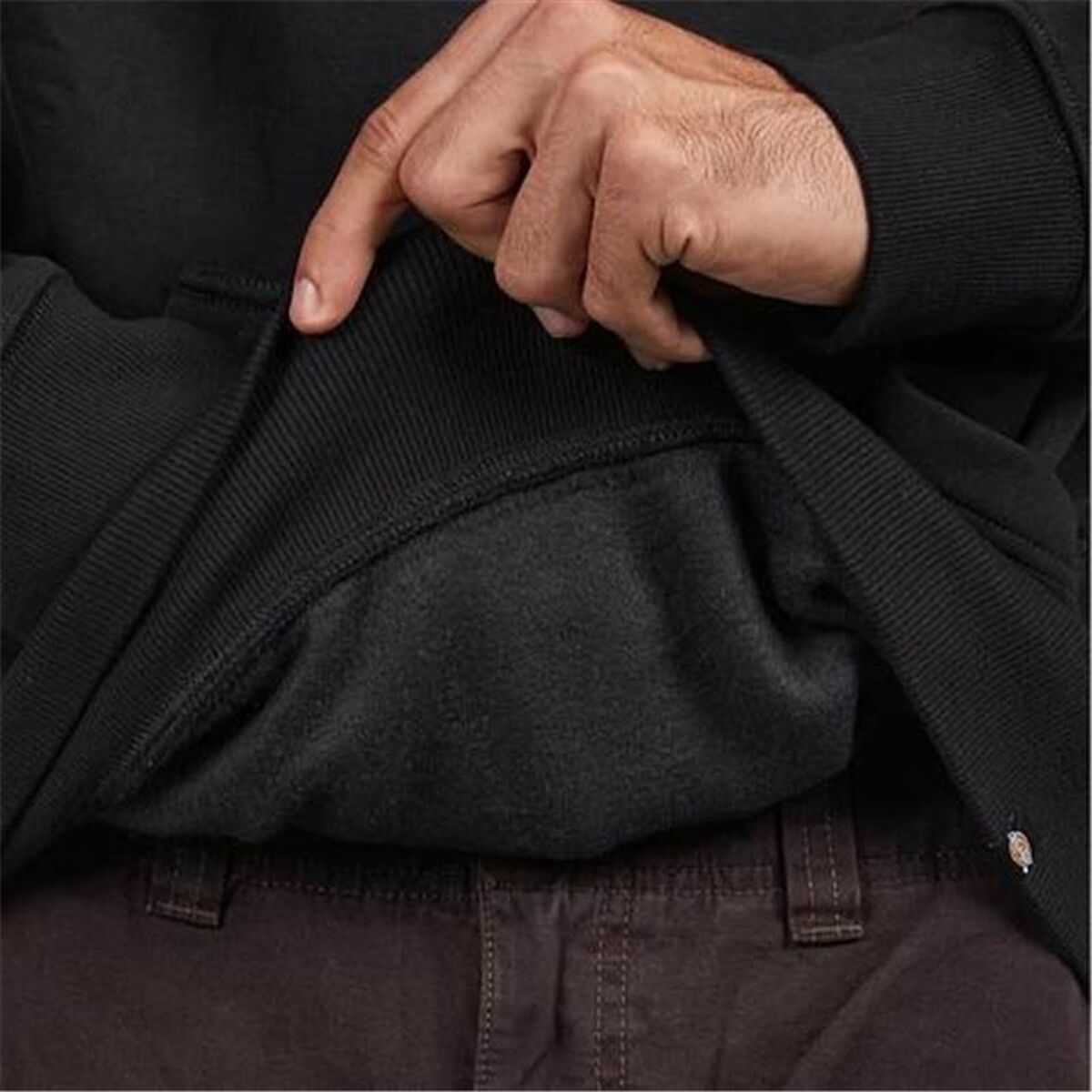 Tröja med huva Herr Dickies Paxico Vit Svart - 5