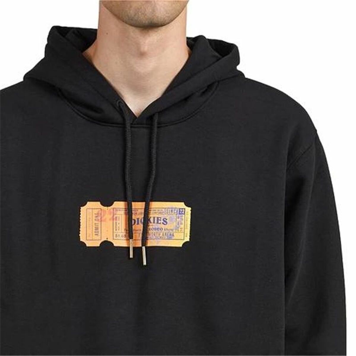 Tröja med huva Herr Dickies Paxico Vit Svart - 3