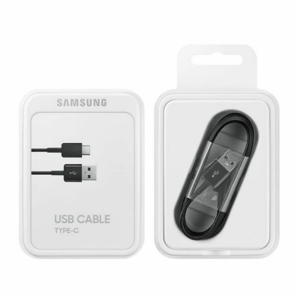 USB A till USB C Kabel Samsung EP-DG930 Svart 1,5 m - 3
