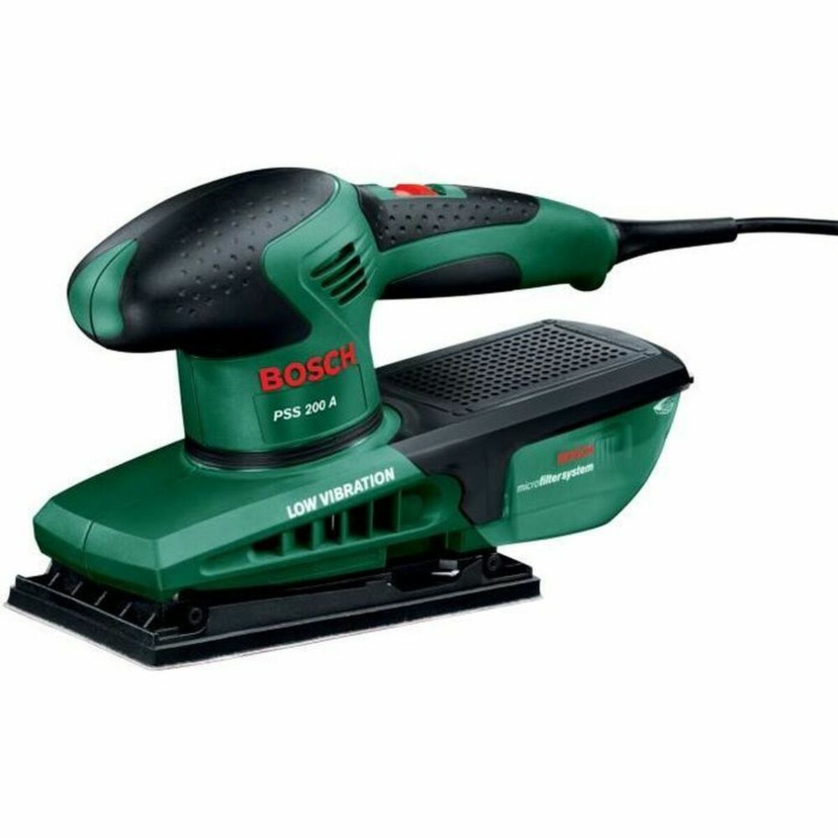 Excenterslip med slumpmässig bana BOSCH PSS 200 A 200 W 240 V