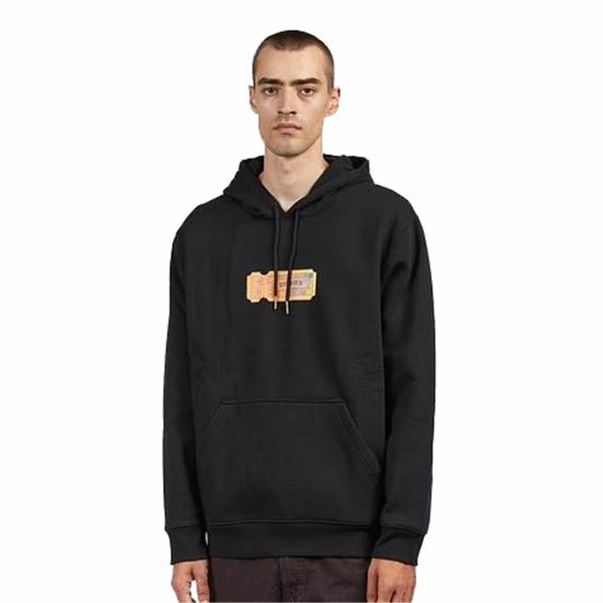 Tröja med huva Herr Dickies Paxico Vit Svart