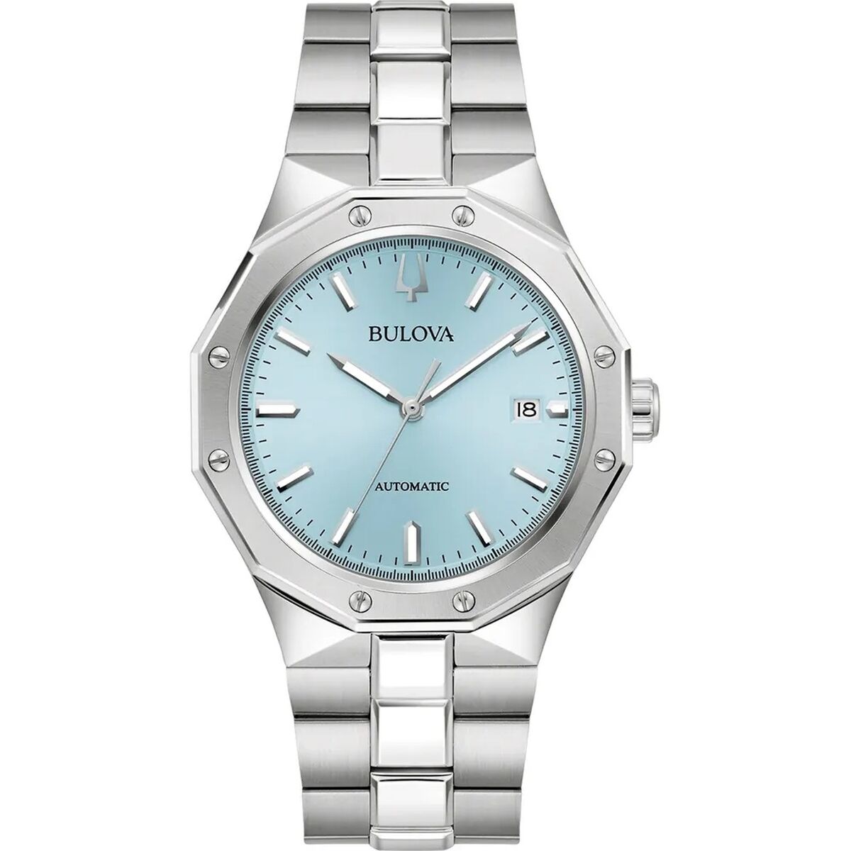 Herrklocka Bulova 96B462 Silvrig