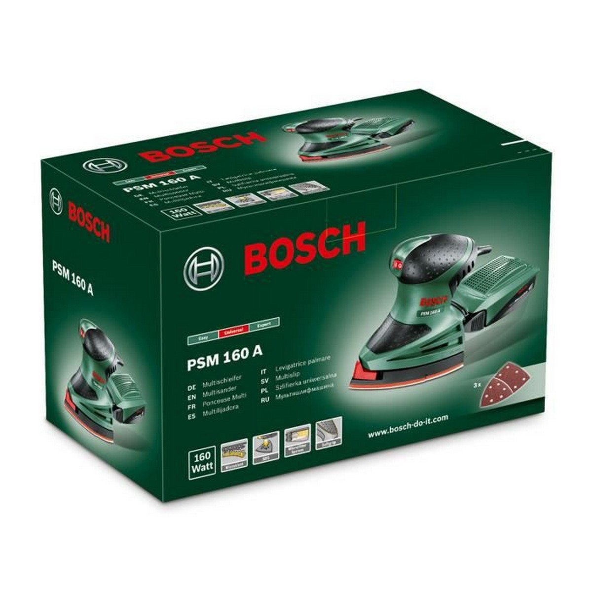 Excenterslip med slumpmässig bana BOSCH 230 V - 2