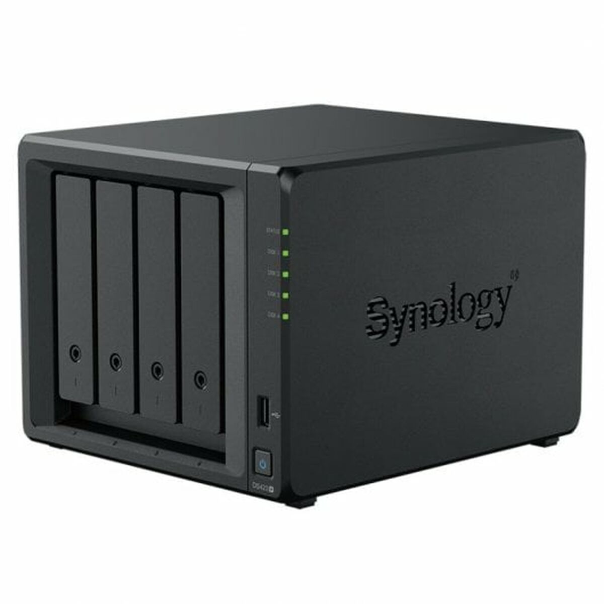 Nätlagringsenhet NAS Synology DS423+ Svart Intel Celeron Intel Celeron J4125 - 4