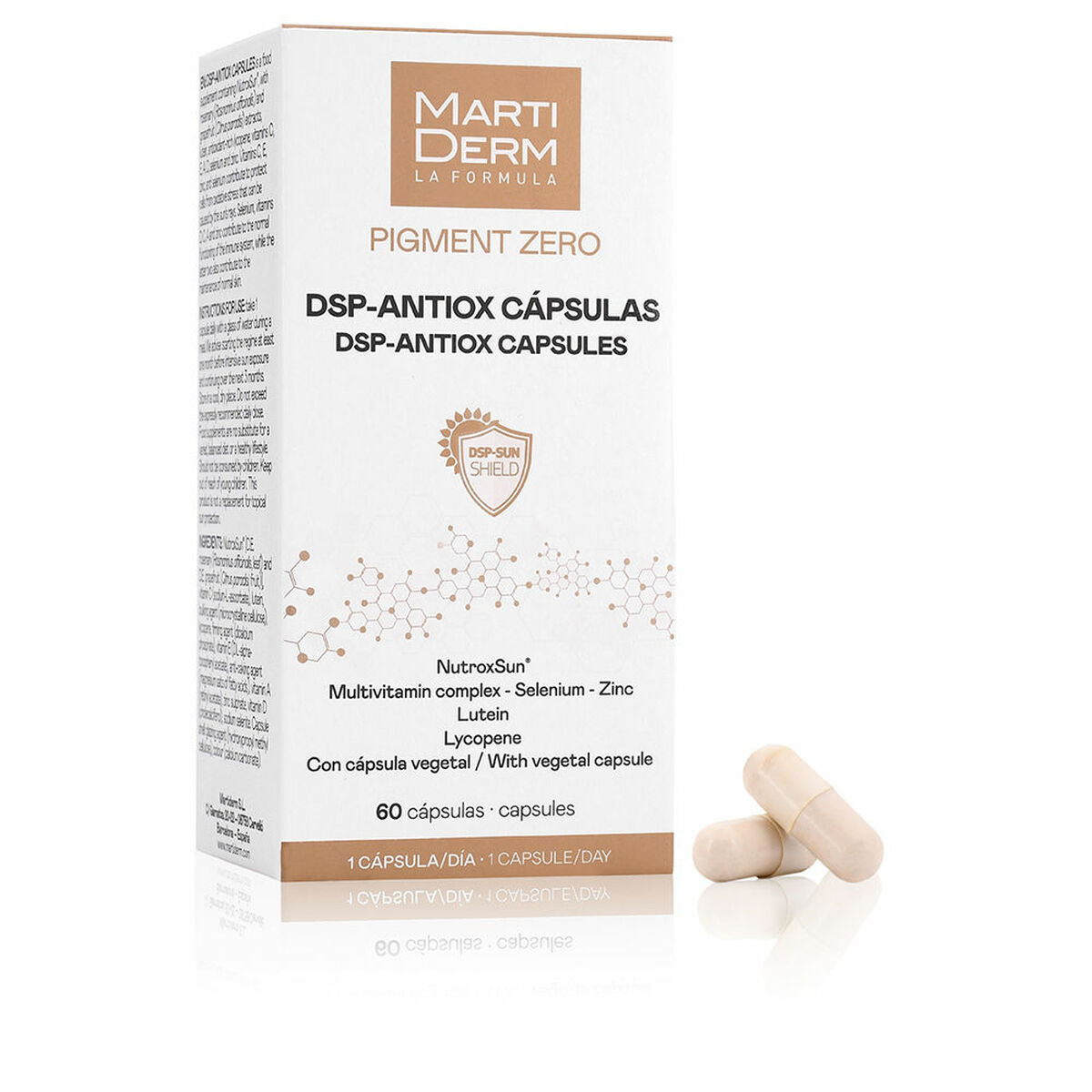 Multivitamin Martiderm PIGMENT ZERO 60 Kapslar 60 antal