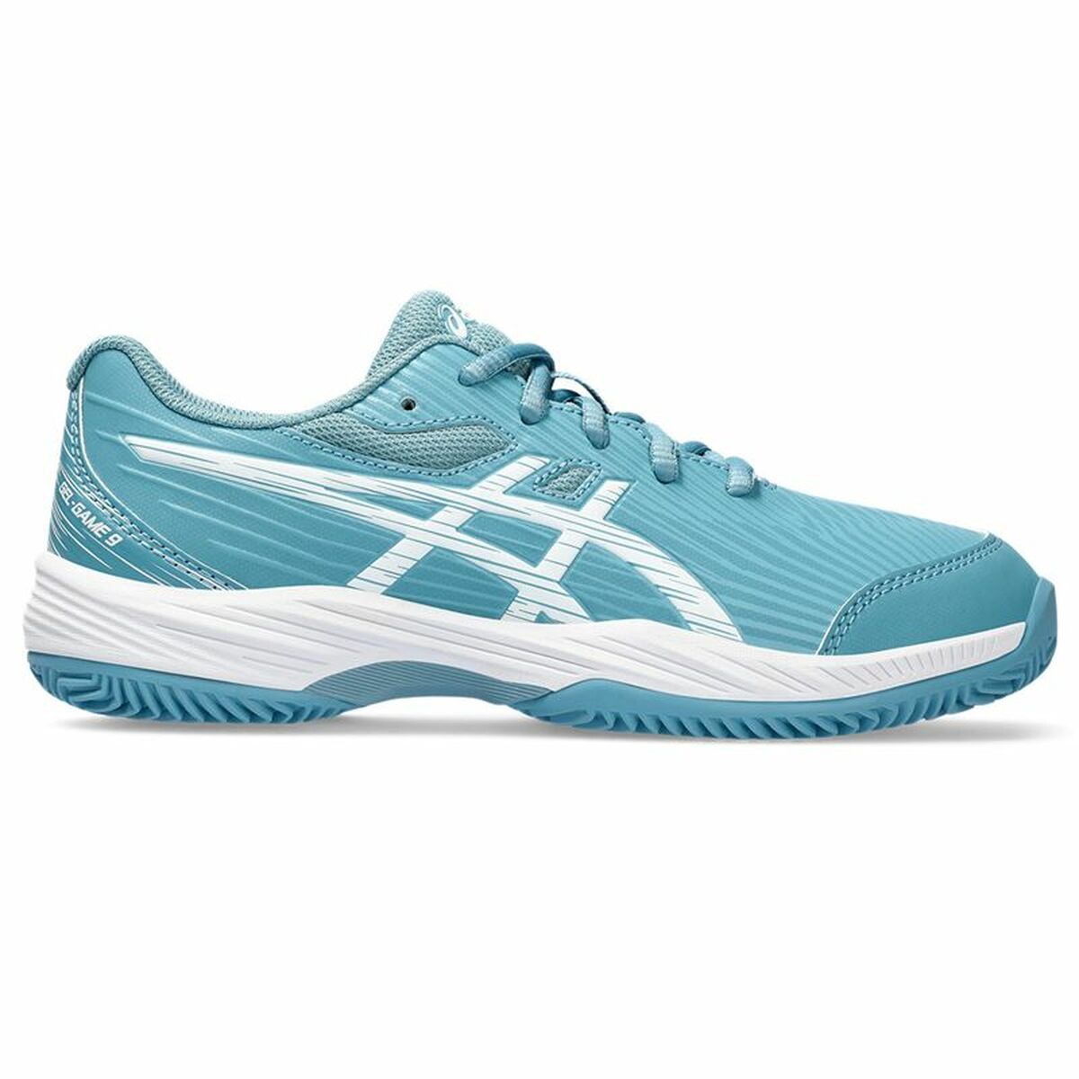 Tennisskor för barn Asics Gel-Game 9 Gs Clay/ Ljusblå - 5