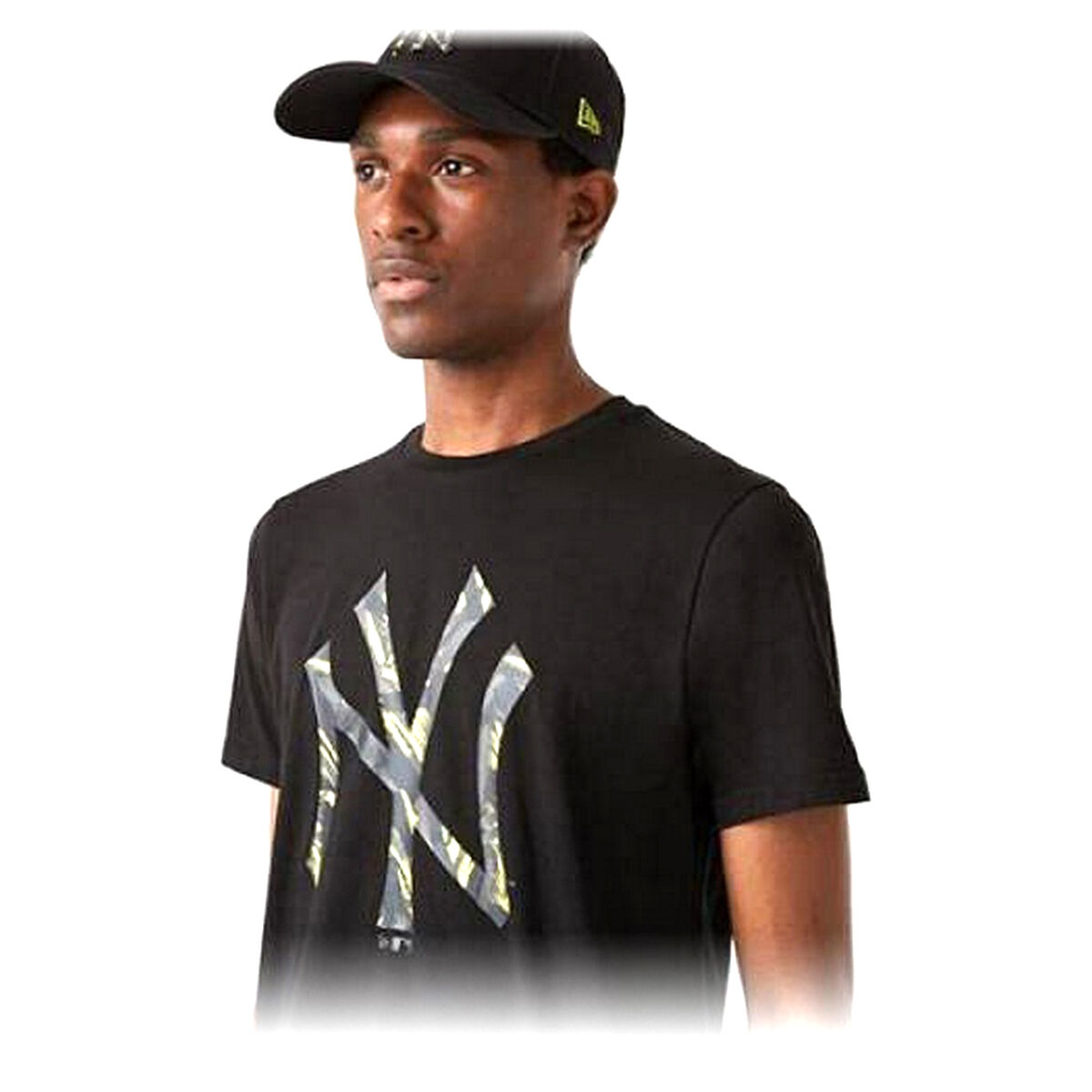 T-shirt med kortärm Herr New Era NY Yankees MLB Storlek XL Svart - 9
