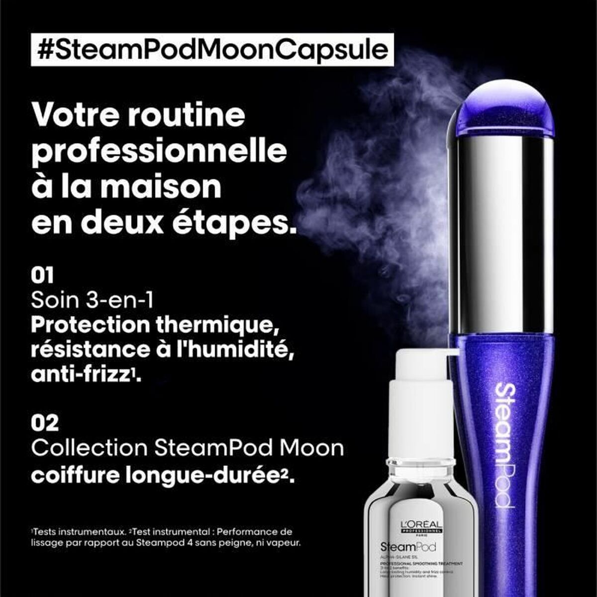 Plattång L'Oreal Professionnel Paris Steampod 4.0 Limited Edition Moon Capsule - 5