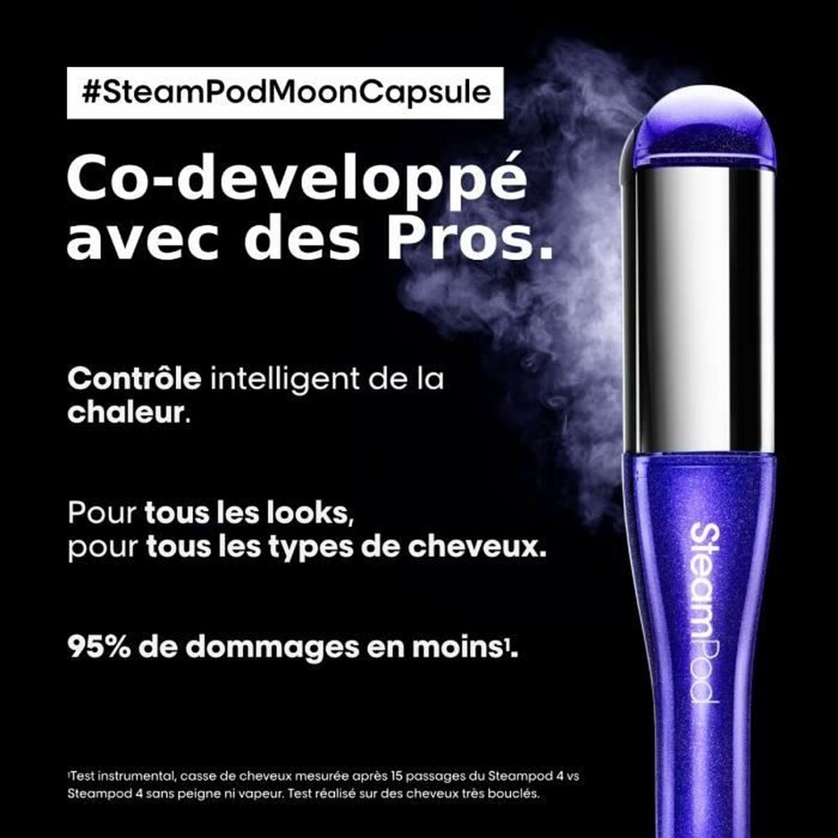 Plattång L'Oreal Professionnel Paris Steampod 4.0 Limited Edition Moon Capsule - 6