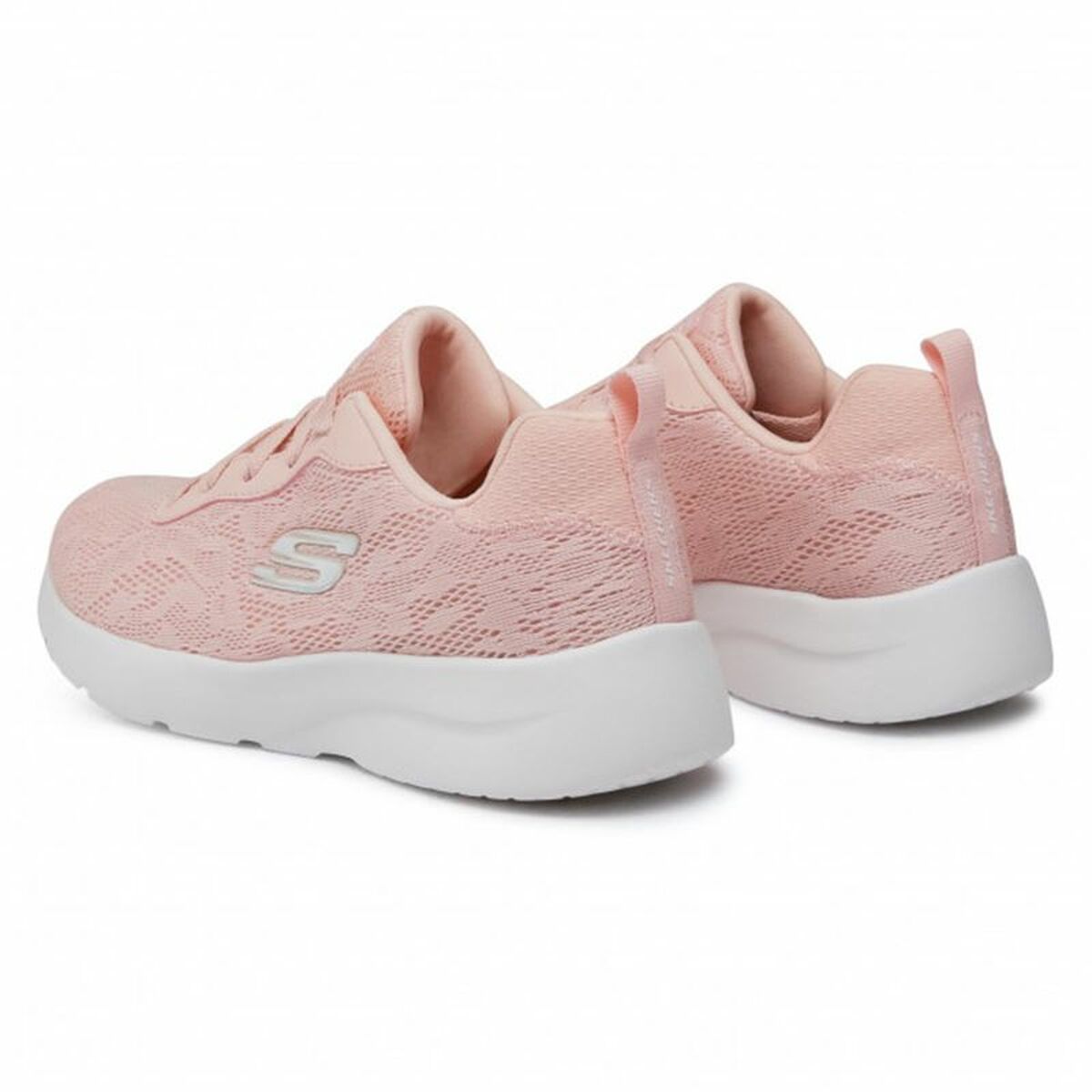 Gymnastiksko, Dam Skechers Dynamight Floral Rosa - 12