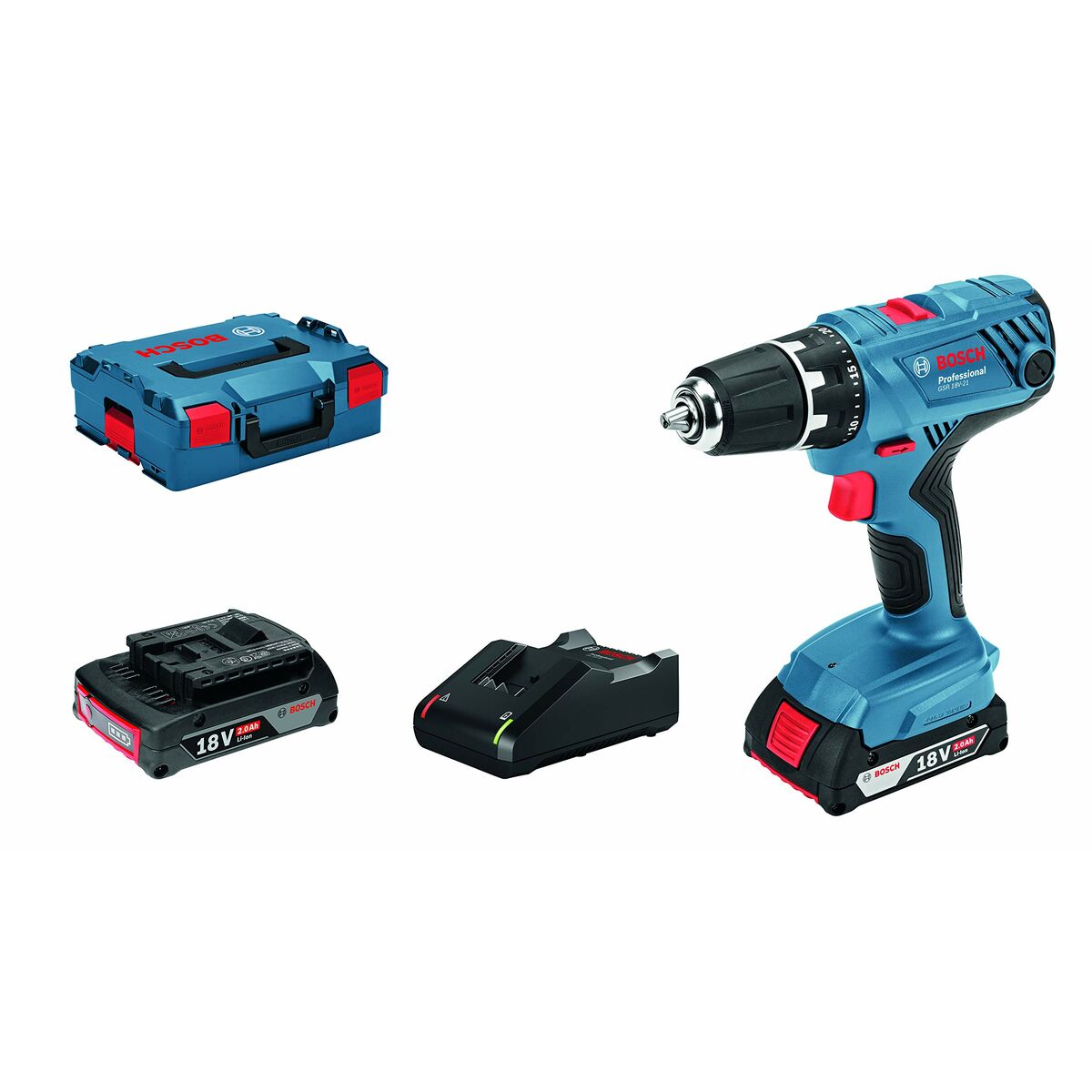 Elektrisk skruvmejsel BOSCH GSR 18V-21 55 Nm - 3