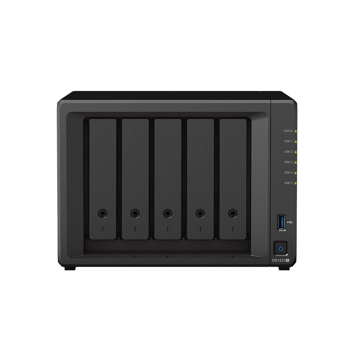 Nätlagringsenhet NAS Synology DS1522+ Svart AMD Ryzen R1600 - 2