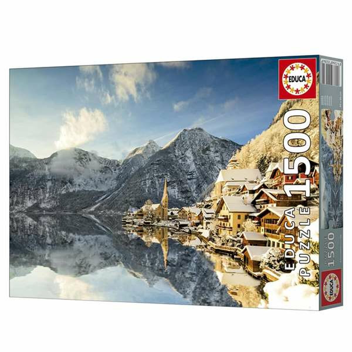 Pussel Educa Winter in Hallstatt, Austria