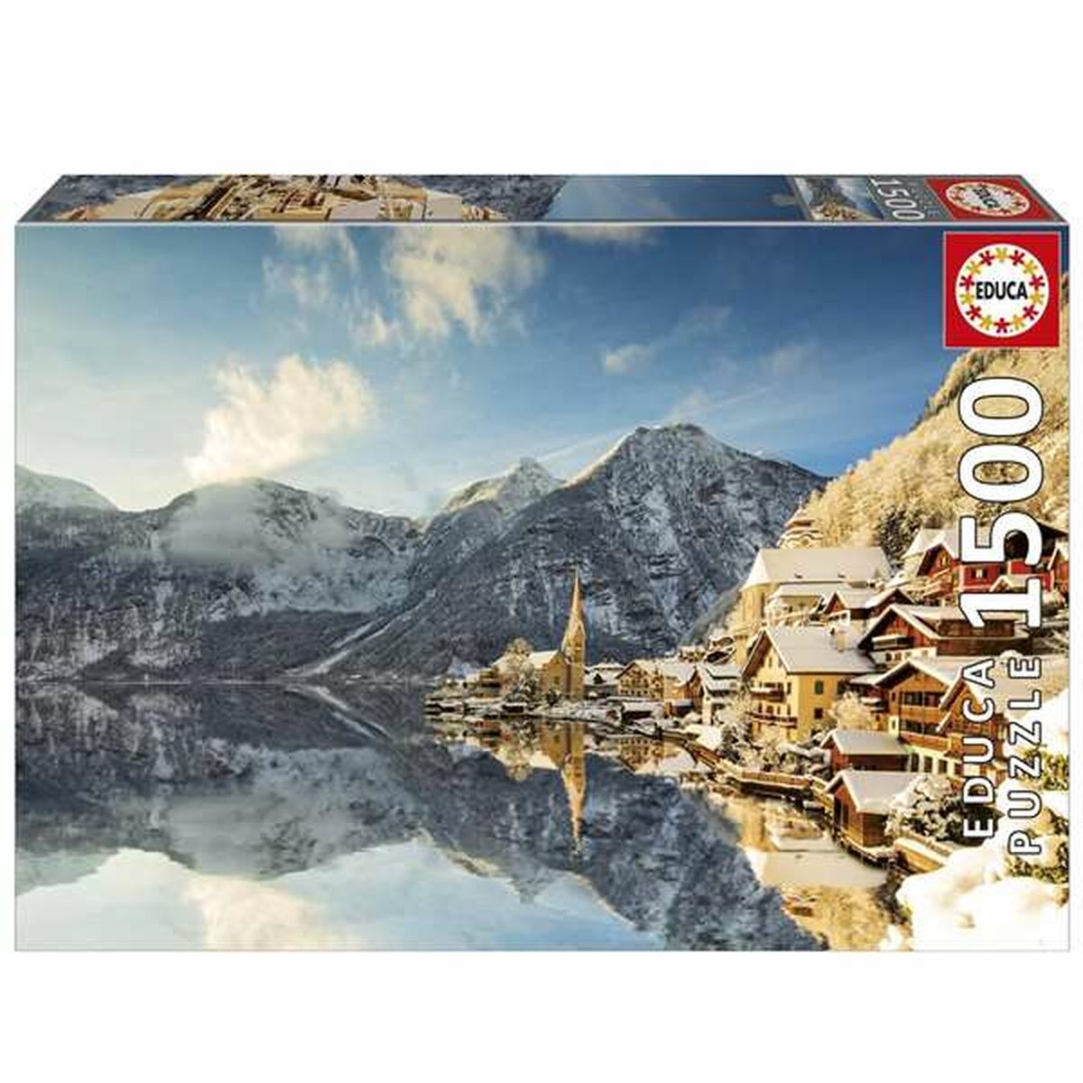 Pussel Educa Winter in Hallstatt, Austria - 2