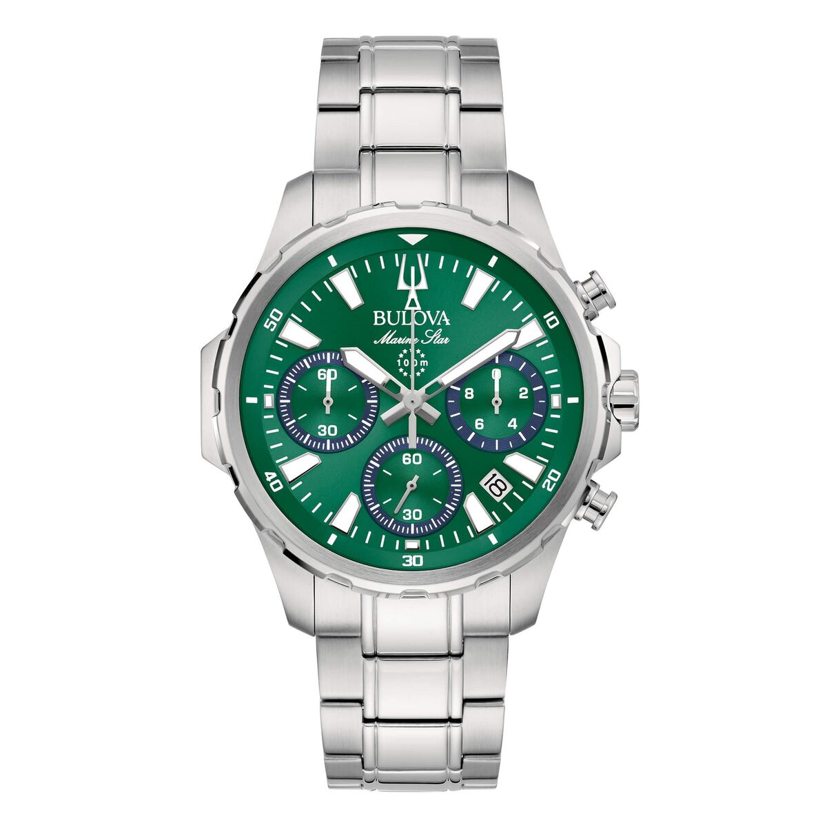 Herrklocka Bulova 96B465 Silvrig